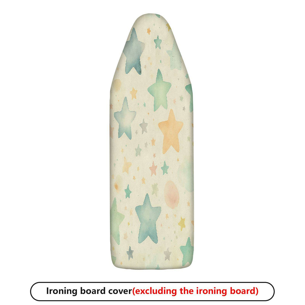 1-Piece Star Pattern Pastel Colored Decorative  Ironing Board Cover, Universal Size, Without Board