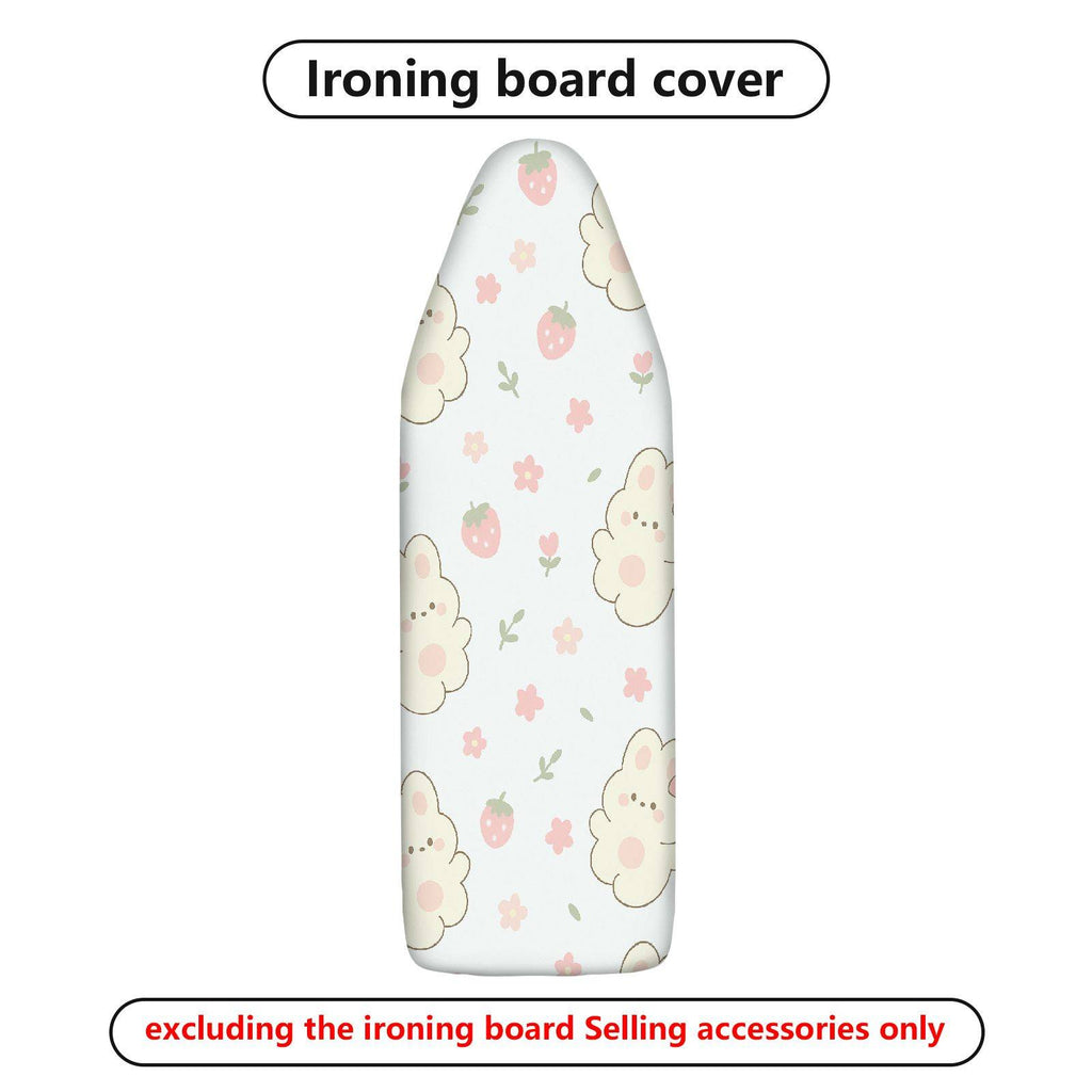 1-Piece Floral Strawberry  Ironing Board Cover, Universal Size, Without Board