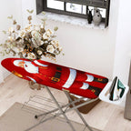 1-Piece Santa Claus Red Festive  Ironing Board Cover, Universal Size, Without Board