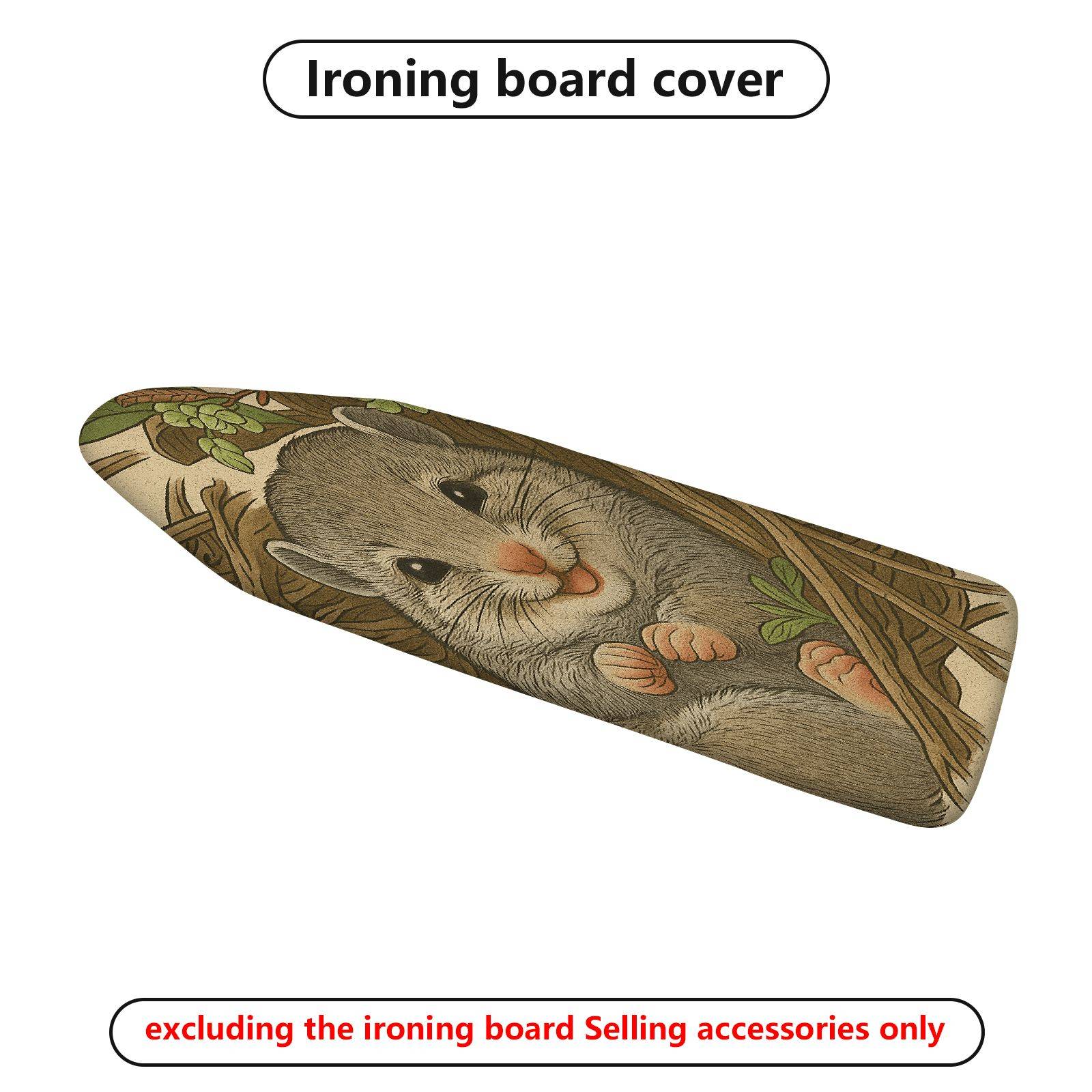1-Piece Cute Animal  Nature  Ironing Board Cover, Universal Size, Without Board