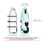 1-Piece Animal Dog Blue  Ironing Board Cover, Universal Size, Without Board