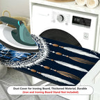 1-Piece Dreamcatcher Wolf Mountain Lunar  Ironing Board Cover, Universal Size, Without Board