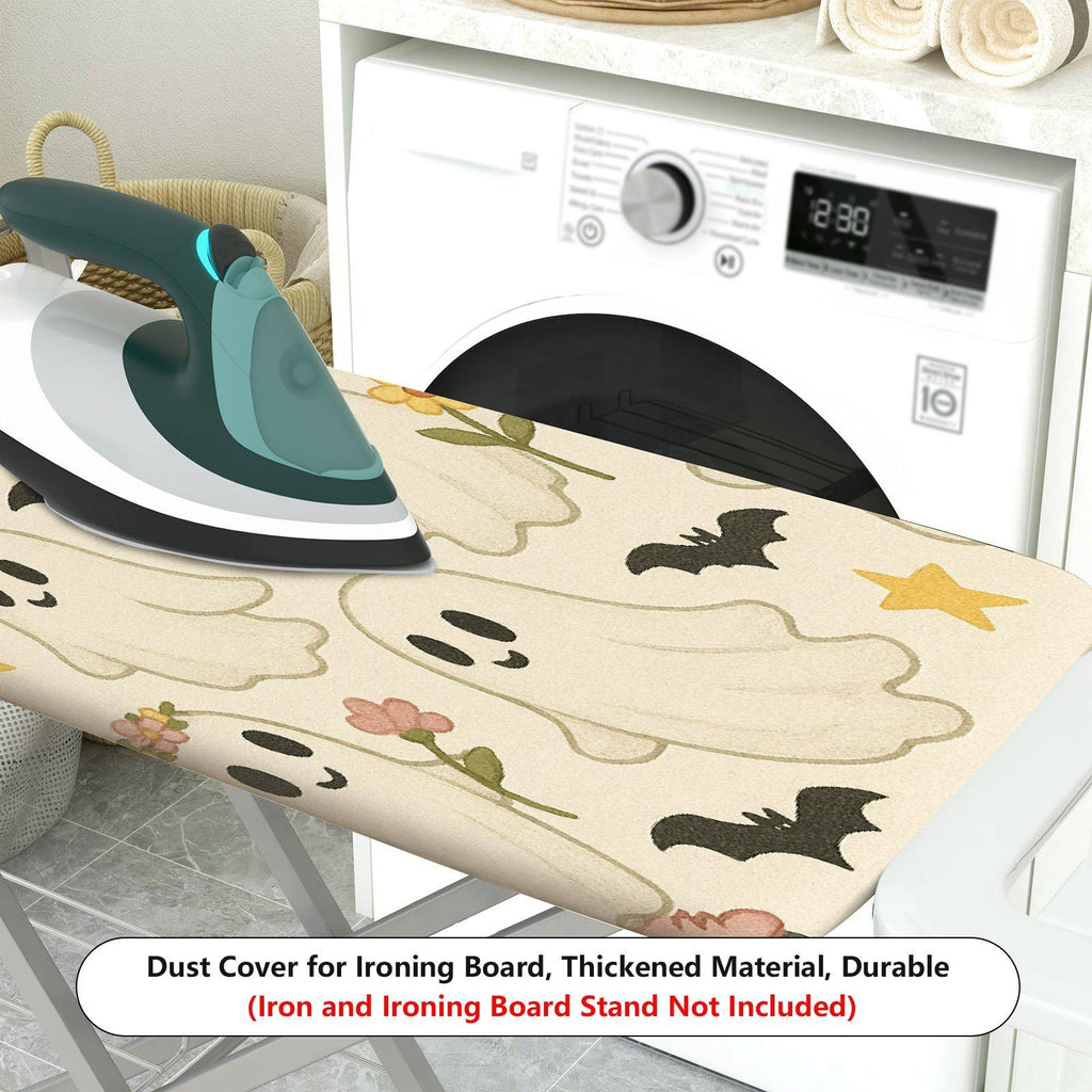 1-Piece Halloween Ghost Bat Star  Ironing Board Cover, Universal Size, Without Board