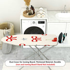 1-Piece Bow Cherry Star  Ironing Board Cover, Universal Size, Without Board