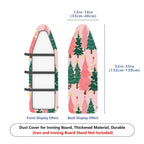 1-Piece Christmas Tree Holiday Festive  Ironing Board Cover, Universal Size, Without Board