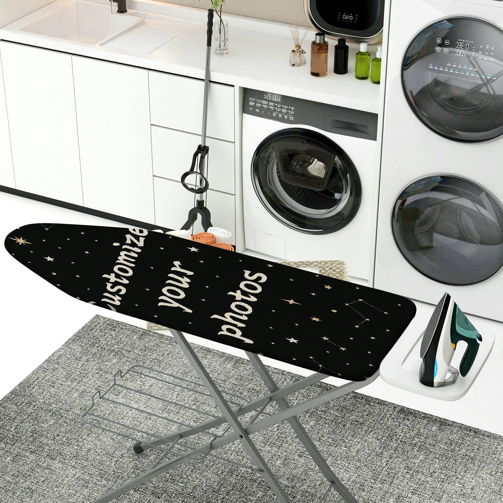 1-Piece Customize Photo Stars Constellation  Ironing Board Cover, Universal Size, Without Board