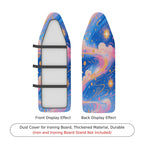 1-Piece Galaxy Stars Clouds  Ironing Board Cover, Universal Size, Without Board