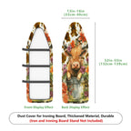 1-Piece Floral Animal Nature  Ironing Board Cover, Universal Size, Without Board