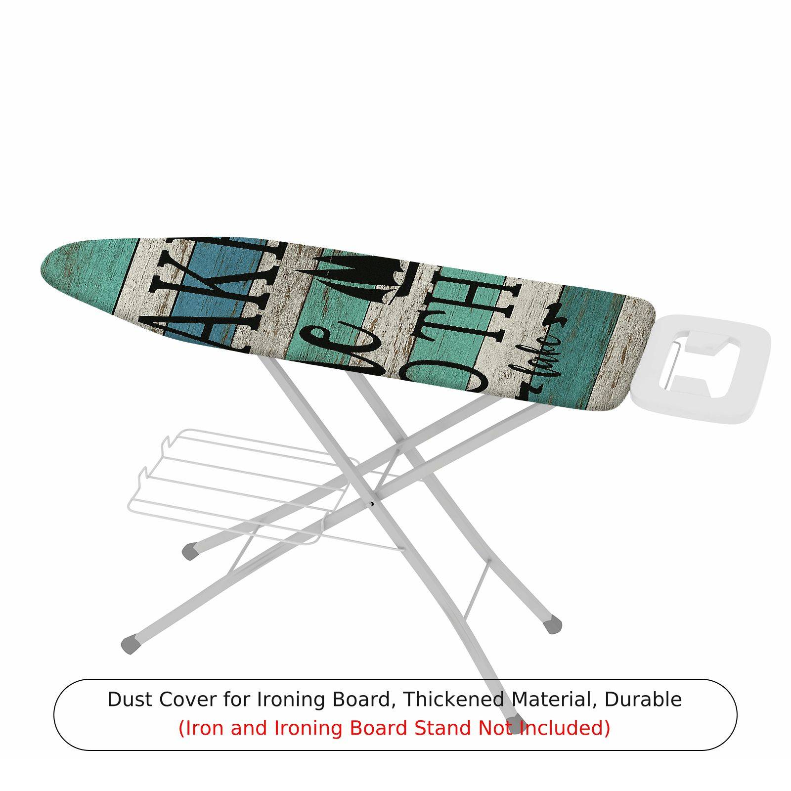 1-Piece Blue Striped Nautical Vintage  Ironing Board Cover, Universal Size, Without Board