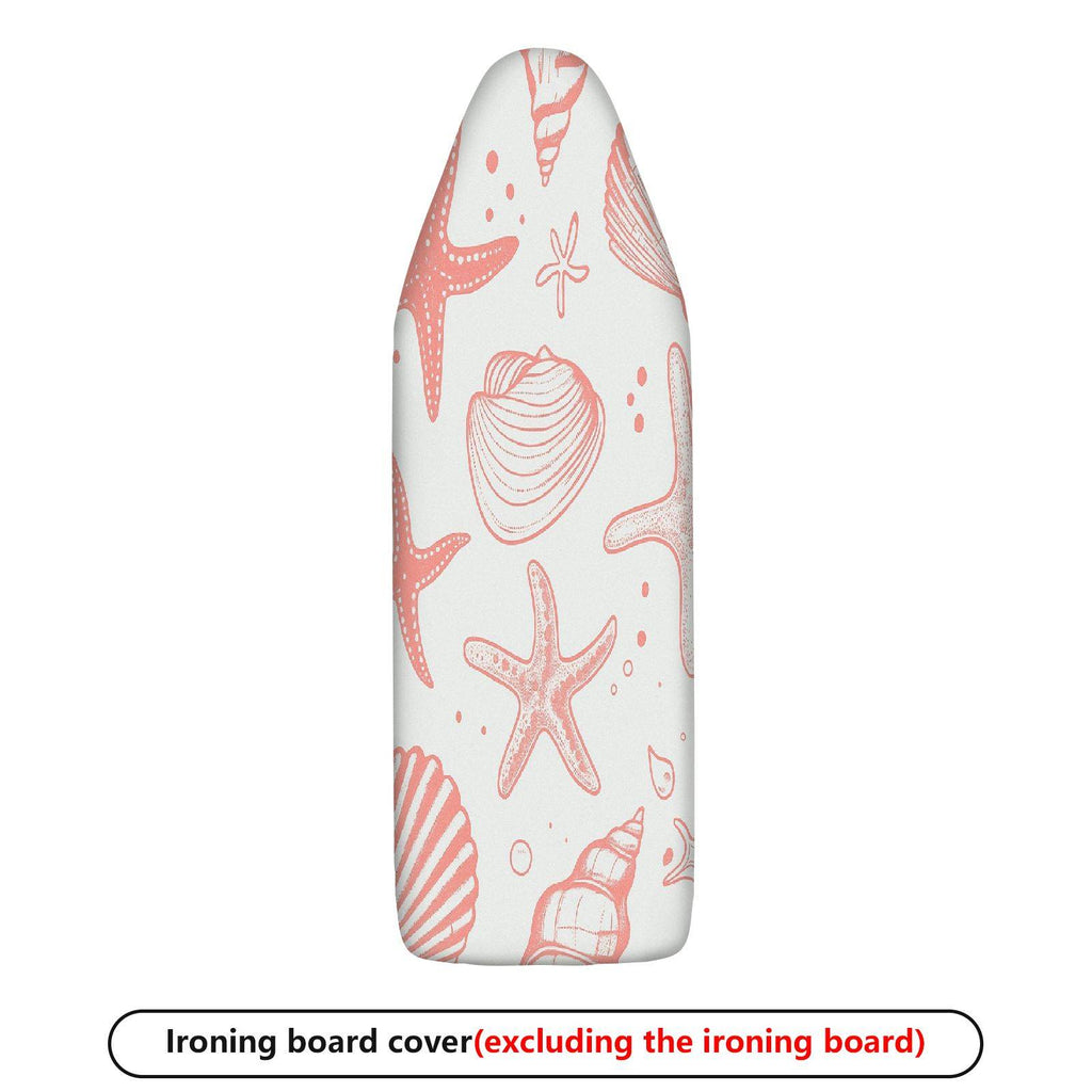1-Piece Beach Starfish Shell  Ironing Board Cover, Universal Size, Without Board