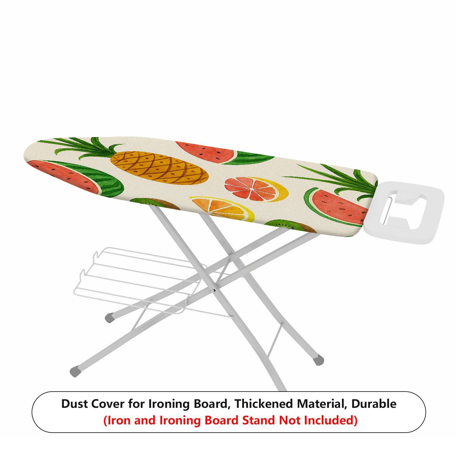 1-Piece Colorful Fruit Tropical Summer  Ironing Board Cover, Universal Size, Without Board