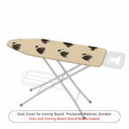 1-Piece Dog Pattern Beige Cute  Ironing Board Cover, Universal Size, Without Board