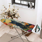 1-Piece Cat Floral Pattern Colorful  Ironing Board Cover, Universal Size, Without Board