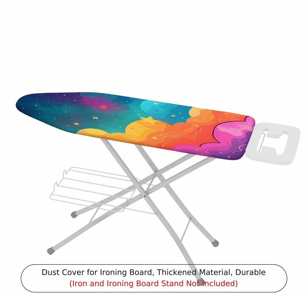 1-Piece Galaxy Cloud Star  Ironing Board Cover, Universal Size, Without Board