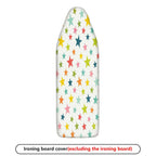 1-Piece Star Pattern Colorful Print Decorative  Ironing Board Cover, Universal Size, Without Board