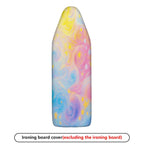 1-Piece Colorful Starry Sky Style Gentle Swirling Galaxy Household  Ironing Board Cover, Universal Size, Without Board