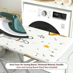 1-Piece Astronaut Space Stars  Ironing Board Cover, Universal Size, Without Board