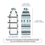 1-Piece Penguin Heart Tribal  Ironing Board Cover, Universal Size, Without Board
