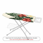 1-Piece Tropical Floral Hibiscus  Ironing Board Cover, Universal Size, Without Board