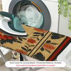 1-Piece Floral Retro Geometric  Ironing Board Cover, Universal Size, Without Board