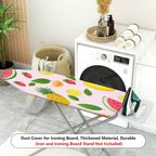1-Piece Fruit Pattern Pineapple Strawberry  Ironing Board Cover, Universal Size, Without Board