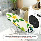 1-Piece Floral Leaf Tropical  Ironing Board Cover, Universal Size, Without Board