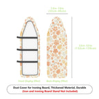 1-Piece Floral Tropical Spring  Ironing Board Cover, Universal Size, Without Board