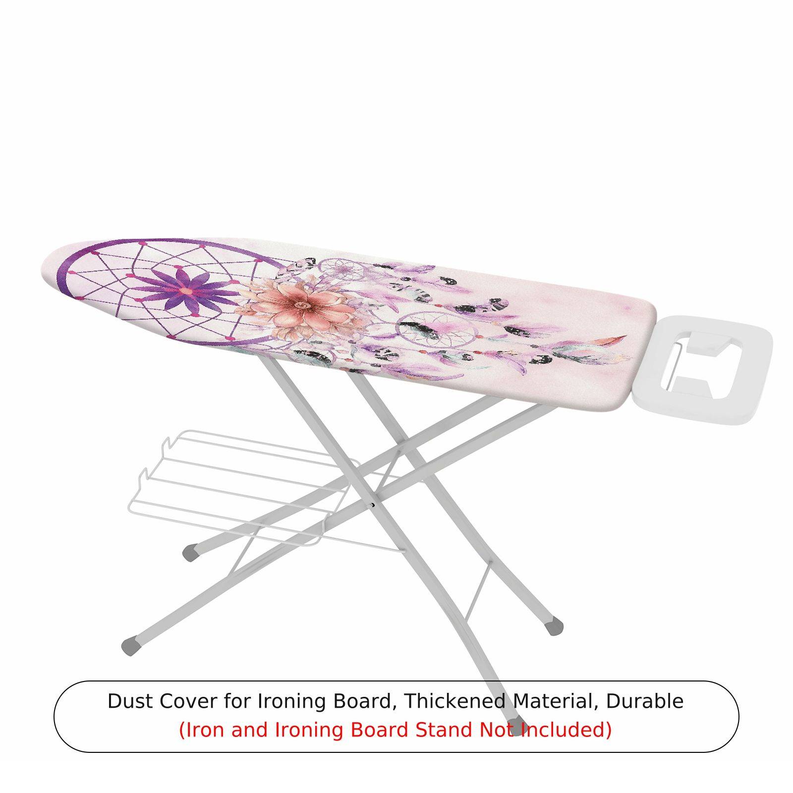 1-Piece Dreamcatcher Flower Feather  Ironing Board Cover, Universal Size, Without Board