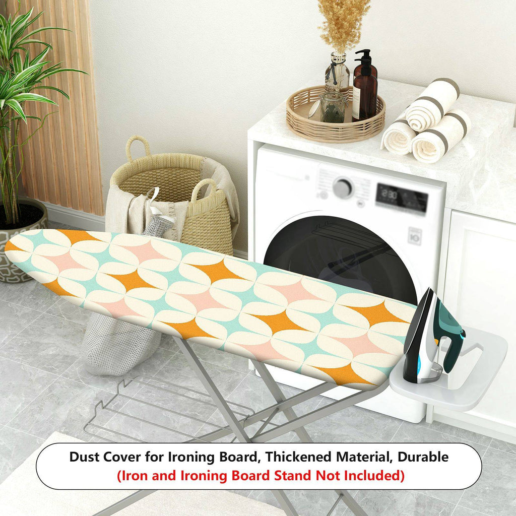 1-Piece Geometric Retro Modern  Ironing Board Cover, Universal Size, Without Board