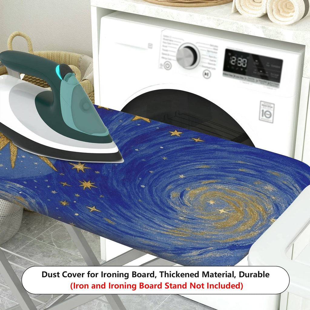1-Piece Starry Night Galaxy Sky  Ironing Board Cover, Universal Size, Without Board