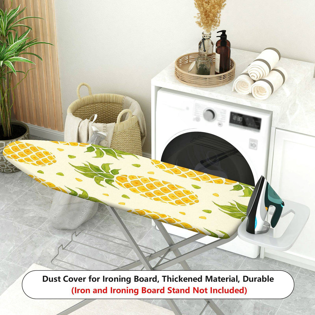 1-Piece Tropical Pineapple Pattern Summer  Ironing Board Cover, Universal Size, Without Board