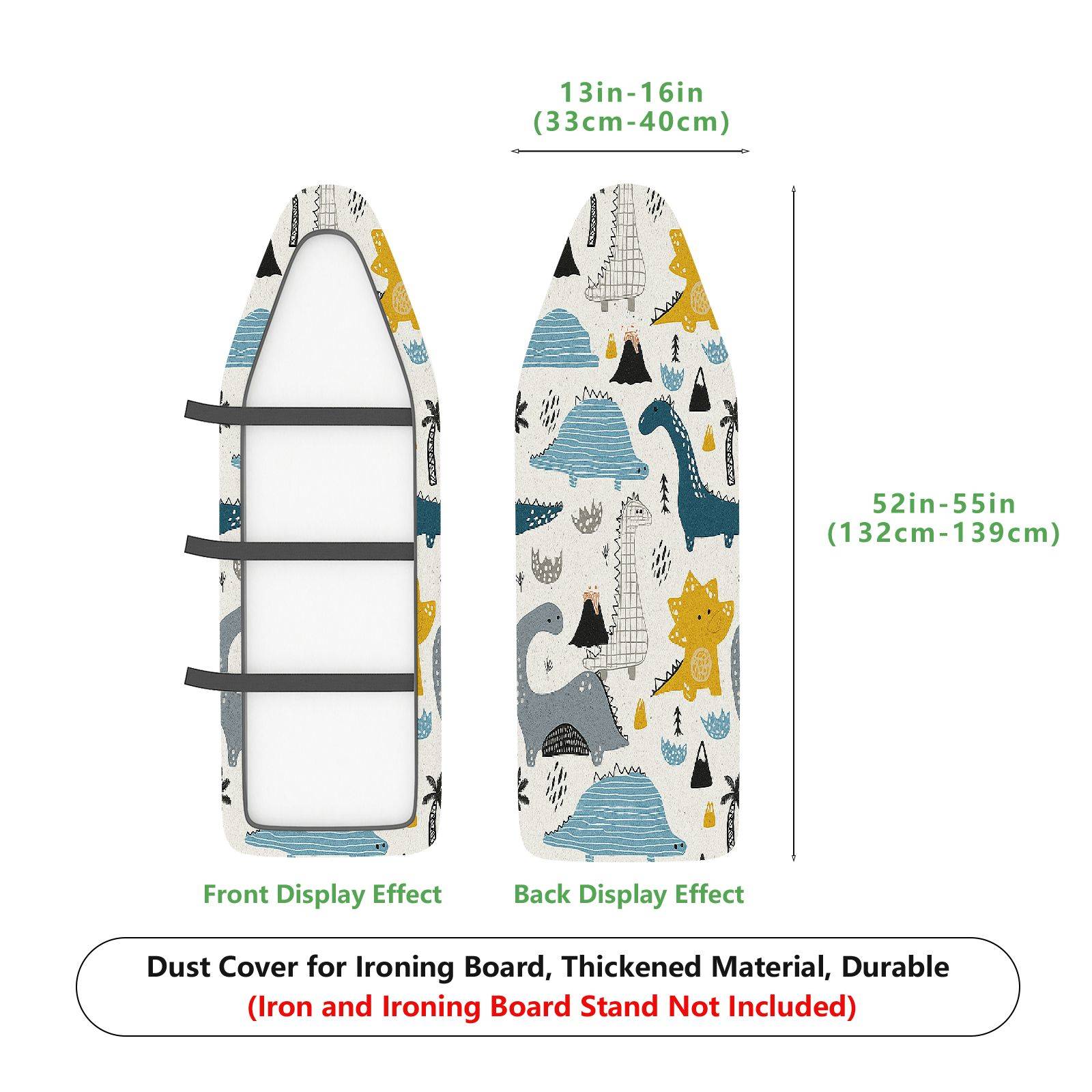 1-Piece Dinosaur Animal  Ironing Board Cover, Universal Size, Without Board