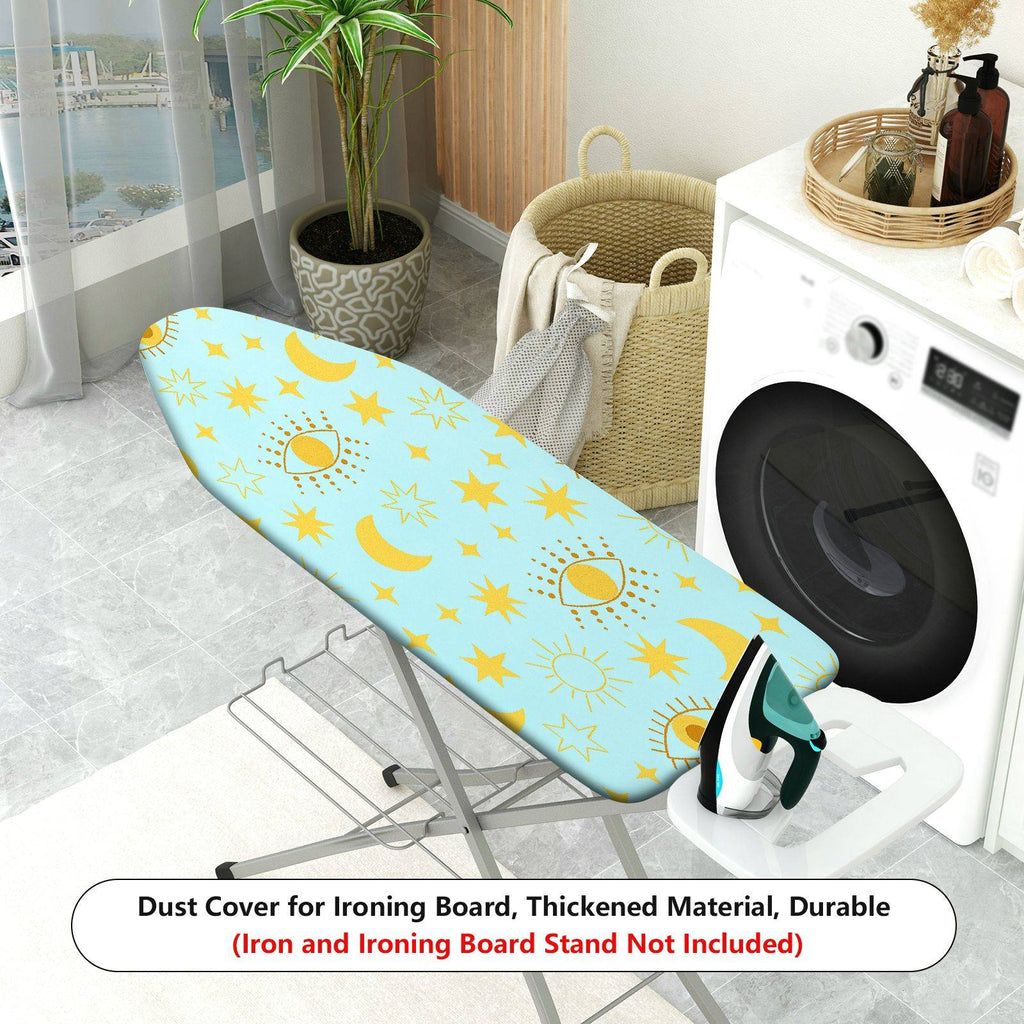 1-Piece Celestial Star Moon Eye  Ironing Board Cover, Universal Size, Without Board