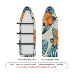 1-Piece Floral Tropical Leaf  Ironing Board Cover, Universal Size, Without Board
