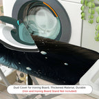 1-Piece Artistic Black Cat Starry  Ironing Board Cover, Universal Size, Without Board