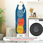 1-Piece Cat Starry Night  Ironing Board Cover, Universal Size, Without Board