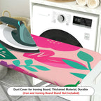 1-Piece Floral Tropical Botanical  Ironing Board Cover, Universal Size, Without Board