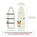 1-Piece Dog Bone Paw  Ironing Board Cover, Universal Size, Without Board