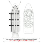 1-Piece Christmas Festive Season Santa  Ironing Board Cover, Universal Size, Without Board