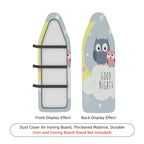 1-Piece Owl Night Star  Ironing Board Cover, Universal Size, Without Board