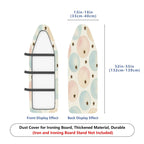 1-Piece Star Pastel Circle Pattern  Ironing Board Cover, Universal Size, Without Board