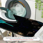 1-Piece Butterfly Starry Night Blue  Ironing Board Cover, Universal Size, Without Board