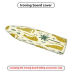 1-Piece Tropical Jungle Animal Leopard  Ironing Board Cover, Universal Size, Without Board