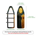 1-Piece Starry Night Cat Moon  Ironing Board Cover, Universal Size, Without Board