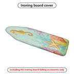 1-Piece Underwater Seahorse Starfish  Ironing Board Cover, Universal Size, Without Board