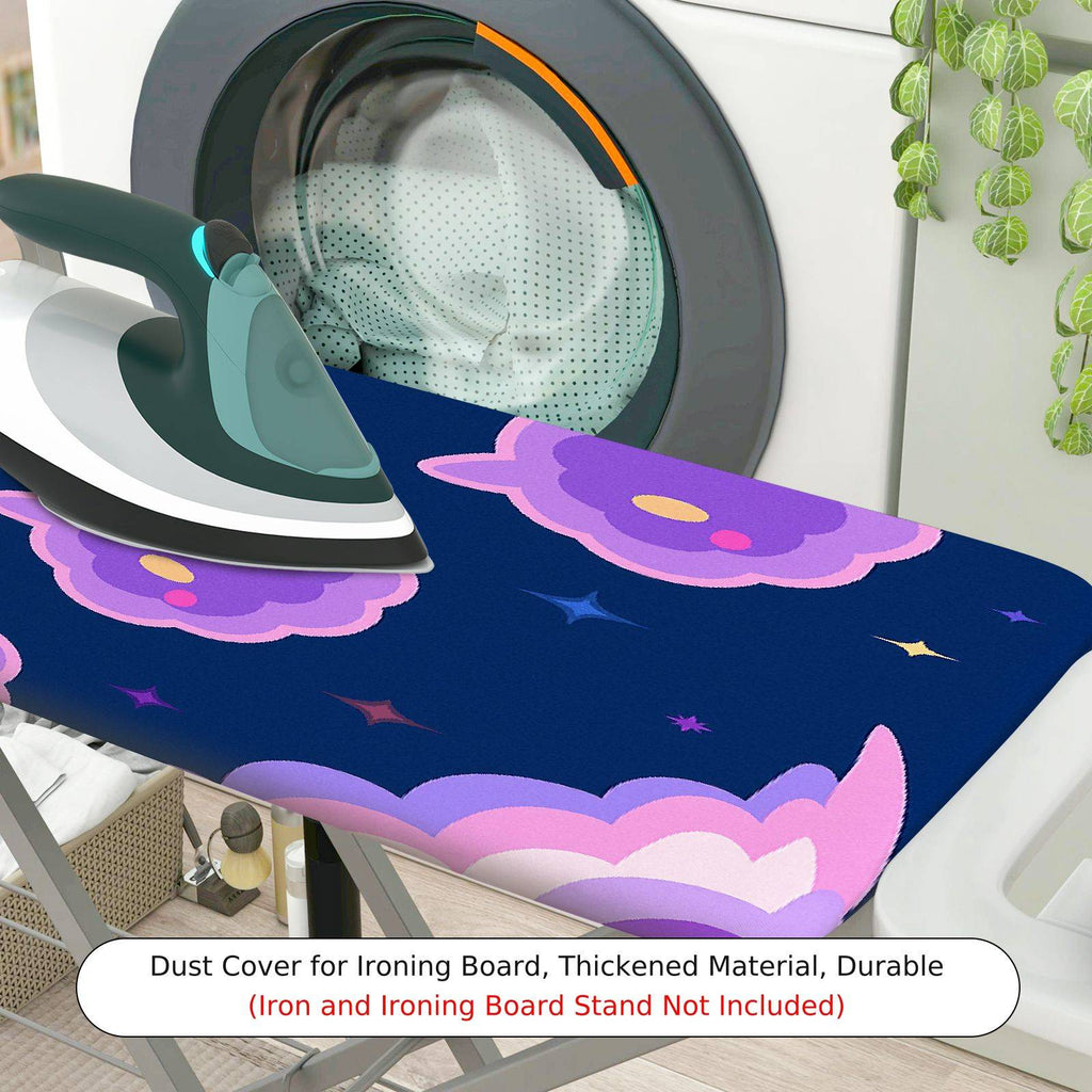 1-Piece Starry  Fantasy  Ironing Board Cover, Universal Size, Without Board