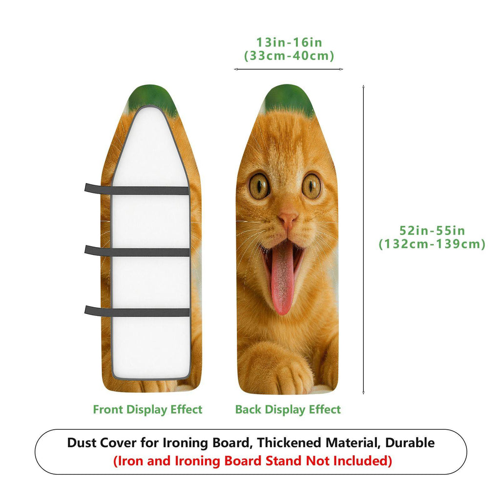 1-Piece Cat Feline Pet  Ironing Board Cover, Universal Size, Without Board