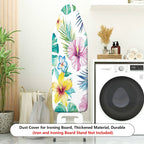 1-Piece Floral Tropical Colorful  Ironing Board Cover, Universal Size, Without Board