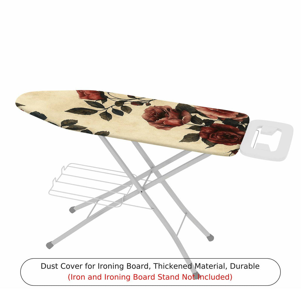 1-Piece Floral Pattern Vintage Retro  Ironing Board Cover, Universal Size, Without Board
