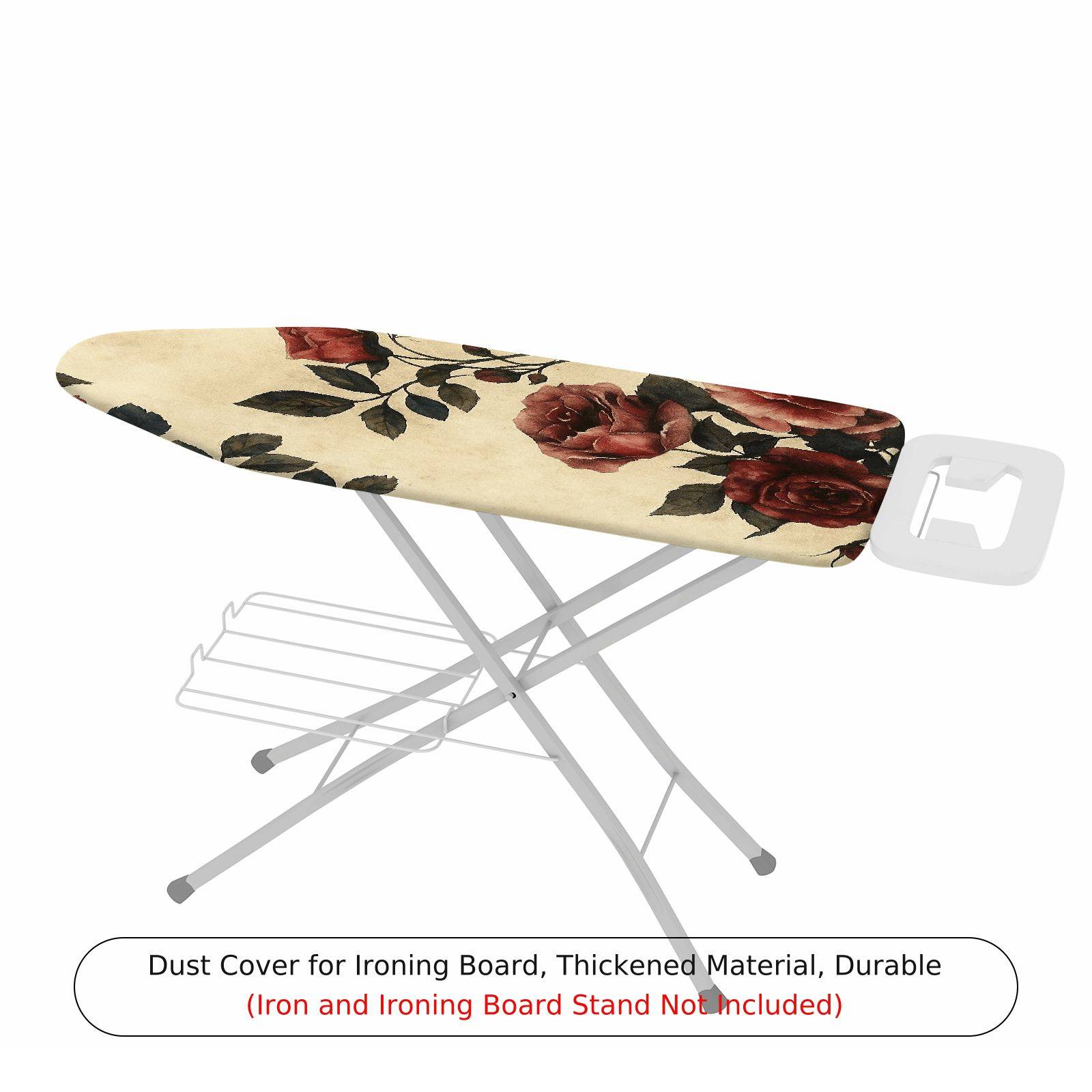 1-Piece Floral Pattern Vintage Retro  Ironing Board Cover, Universal Size, Without Board